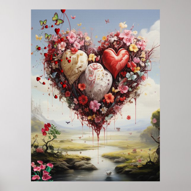 Fantasy Realms of Magic Scenery designs Poster (Front)