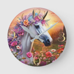 Fantasy round clock