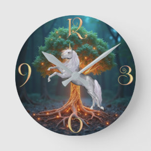 Fantasy round clock