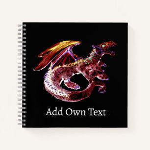 Fantasy Ruby Reds Dragon Notebook