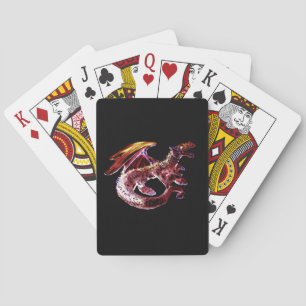 Fantasy Ruby Reds Dragon Playing Cards