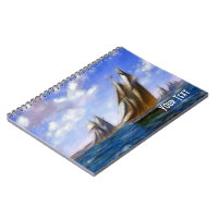 Fantasy Sailing Ships Notebook