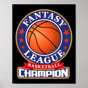 Fantasy Sketll League Champion Victory Trophy  Poster