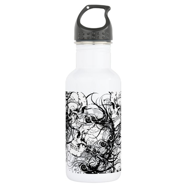 Fantasy Skulls 532 Ml Water Bottle (Front)