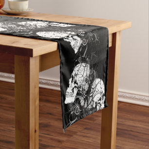 Fantasy Skulls Short Table Runner