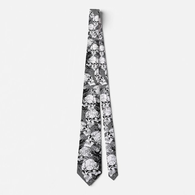 Fantasy Skulls Tie (Front)