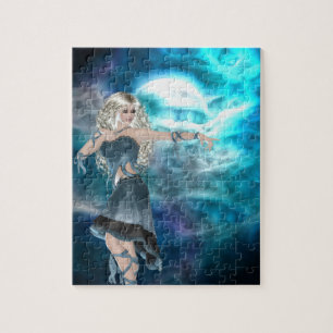 Fantasy Sky Siren Jigsaw Puzzle