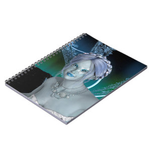 Fantasy Snow Fairy Notebook
