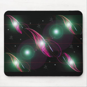 Fantasy Solar System Lighted Mouse Pad