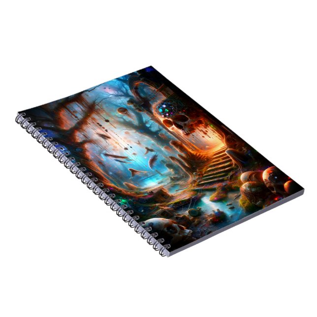 Fantasy Spiral Photo Notebook (Right Side)