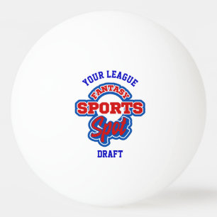 Fantasy Sports Spot Draught Pick Lottery  Ping Pong Ball
