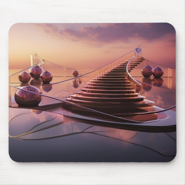 Fantasy Stairway To The Heavens Mouse Pad (Front)
