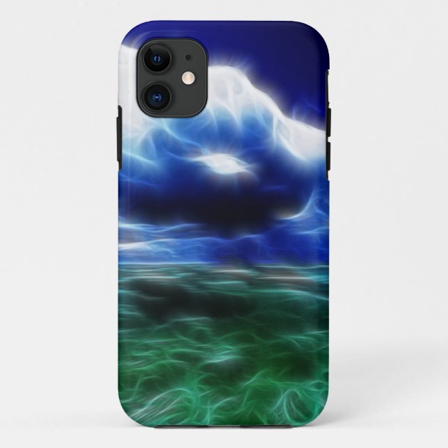 Fantasy Stormy Seas Case-Mate iPhone Case (Back)