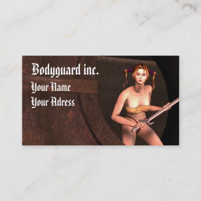 fantasy style profile card (Front)