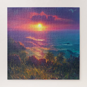 Fantasy Sunset Jigsaw Puzzle