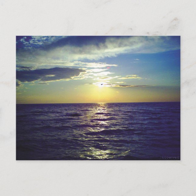 Fantasy Sunset Postcard (Front)