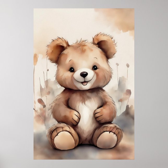 Fantasy Teddy Bear Poster (Front)