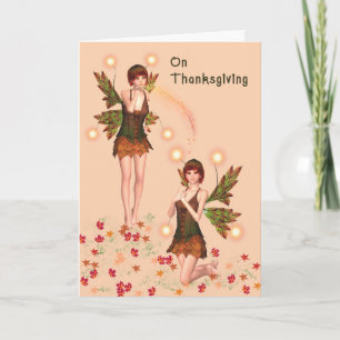 Fantasy Thanksgiving Card