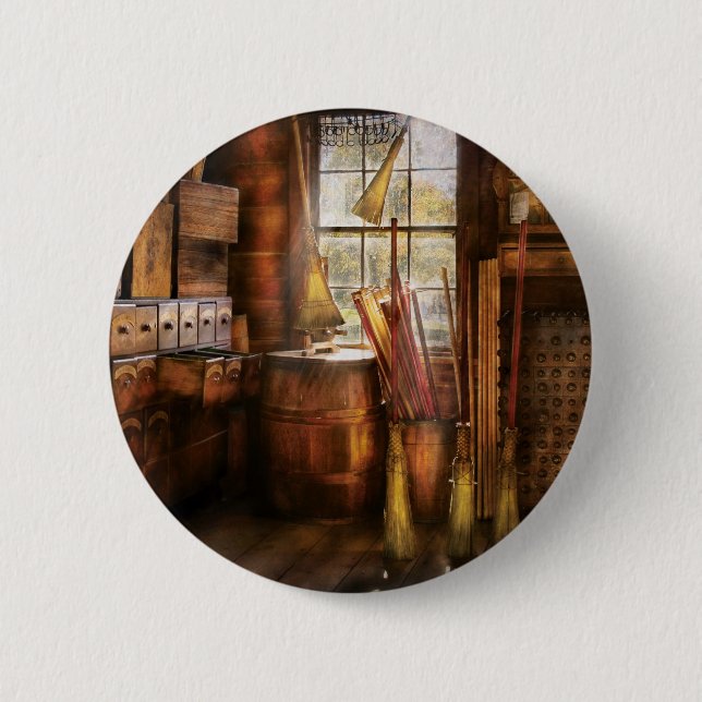 Fantasy - The Broom Maker 2 6 Cm Round Badge (Front)