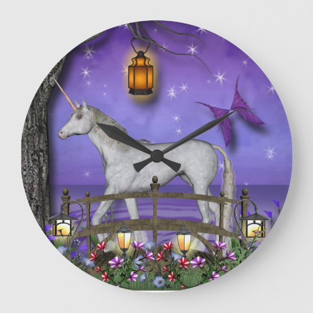 Fantasy Time Wall Clock (Front)