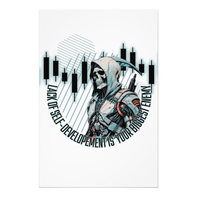 Fantasy Trade design | Motivation | Biggest Enemy Photo Print (Front)