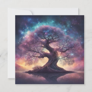 Fantasy Tree Art Invitation