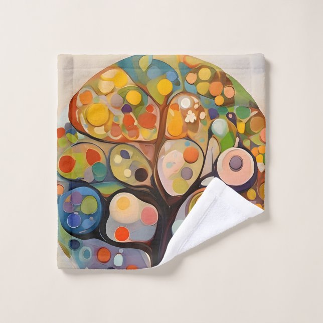 fantasy tree wash cloth (Wash Cloth)