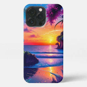Fantasy Tropical Beach Two iPhone 13 Pro Case