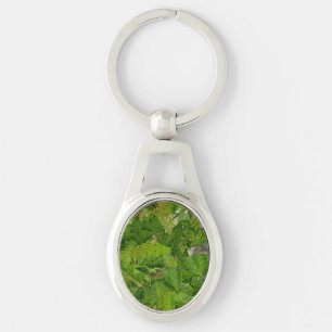 Fantasy Tropical Forest Key Ring