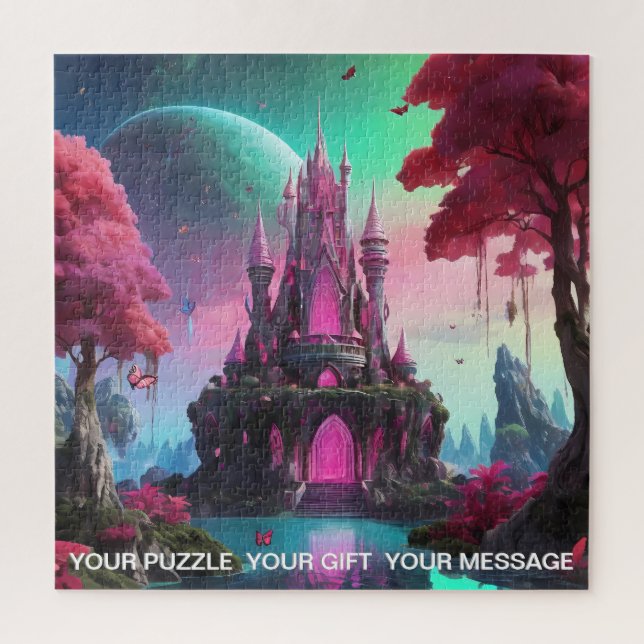 Fantasy Twilight Sanctuary Jigsaw Puzzle (Vertical)