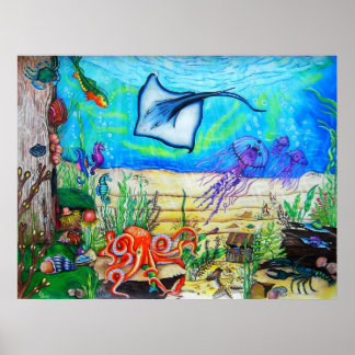 Fantasy Under The Sea Poster