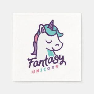 Fantasy Unicorn Napkin