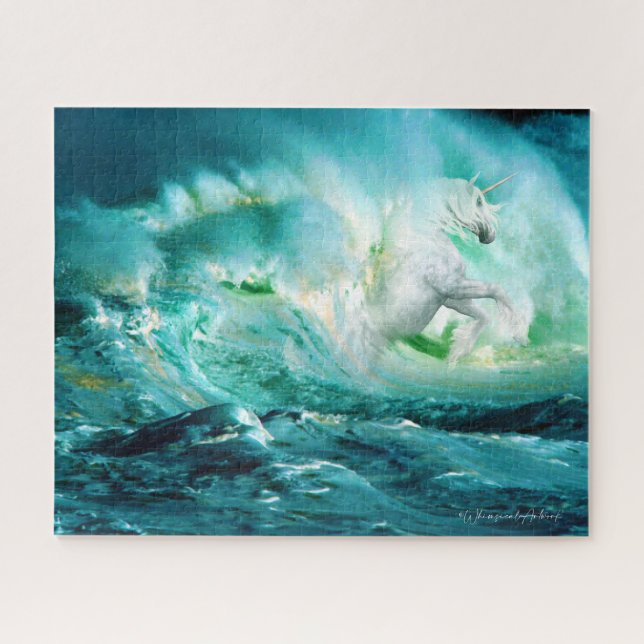 Fantasy Unicorn of the Sea 2 Jigsaw Puzzle (Horizontal)