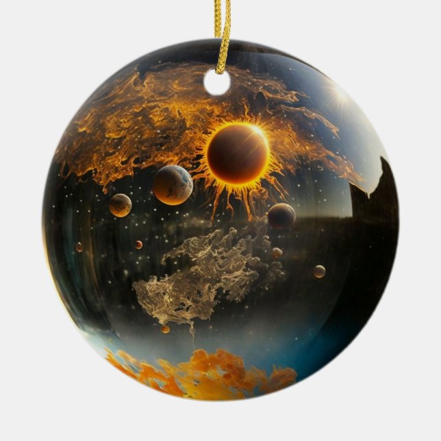 Fantasy Universe Ornament  (Front)