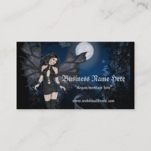 Fantasy Vampire Dark Angel Business Cards