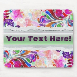 Fantasy vector floral Mousepad