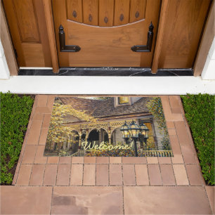 Fantasy Victorian Gingerbread I Doormat