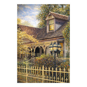 Fantasy Victorian Gingerbread I Photo Print