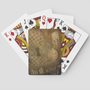 Fantasy Vintage Alice in Wonderland Playing Cards