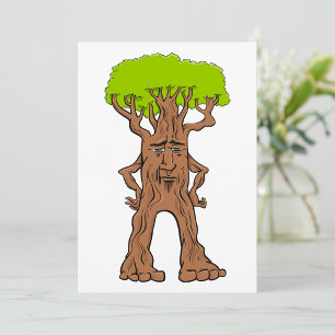 Fantasy Walking Tree Invitation