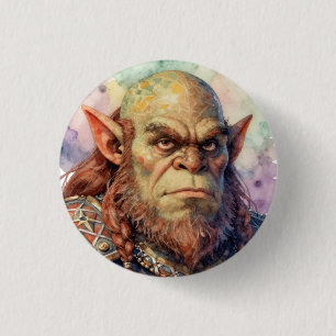 Fantasy Warrior: Dagar 3 Cm Round Badge