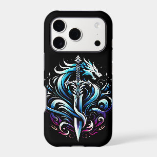 Fantasy Warrior Mystic Dragon Sword Flame