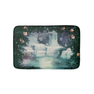 Fantasy Waterfall Cascade Bath Mat