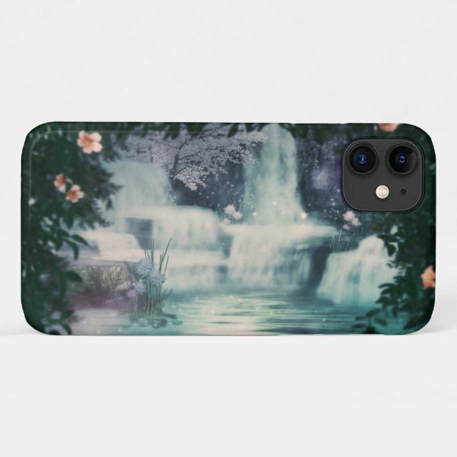 Fantasy Waterfall Cascade Case-Mate iPhone Case (Back (Horizontal))