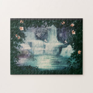Fantasy Waterfall Cascade Jigsaw Puzzle