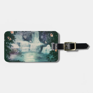 Fantasy Waterfall Cascade Luggage Tag