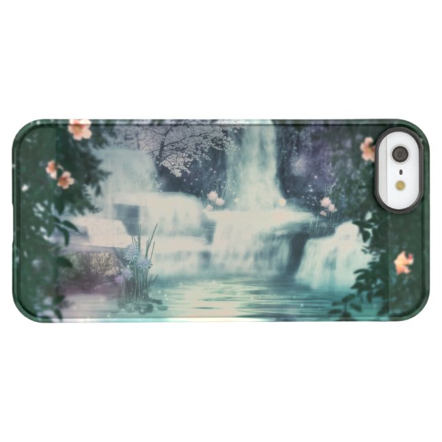 Fantasy Waterfall Cascade Uncommon iPhone Case (Back Horizontal)