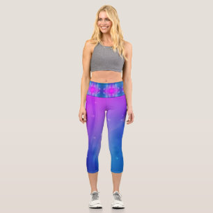 Fantasy Wave Capri Leggings