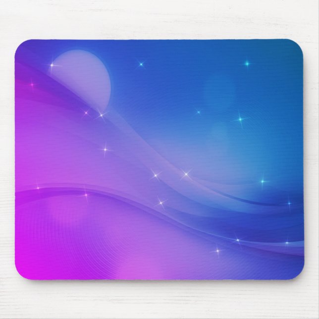 Fantasy Wave Mouse Pad (Front)