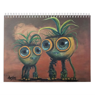Fantasy Whimsical Surrealism 12-Month Calendar